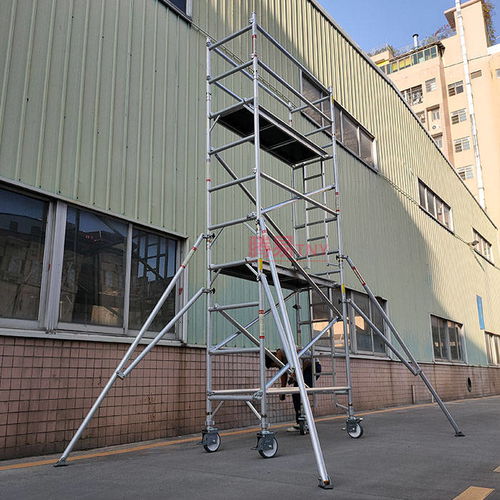 廣州工地鋁合金腳手架活動移動平臺鋁腳手架廠家租賃銷售